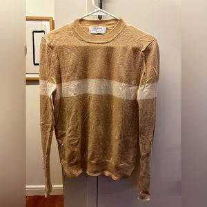La Ligne 100% Cashmere Stripe Sweater